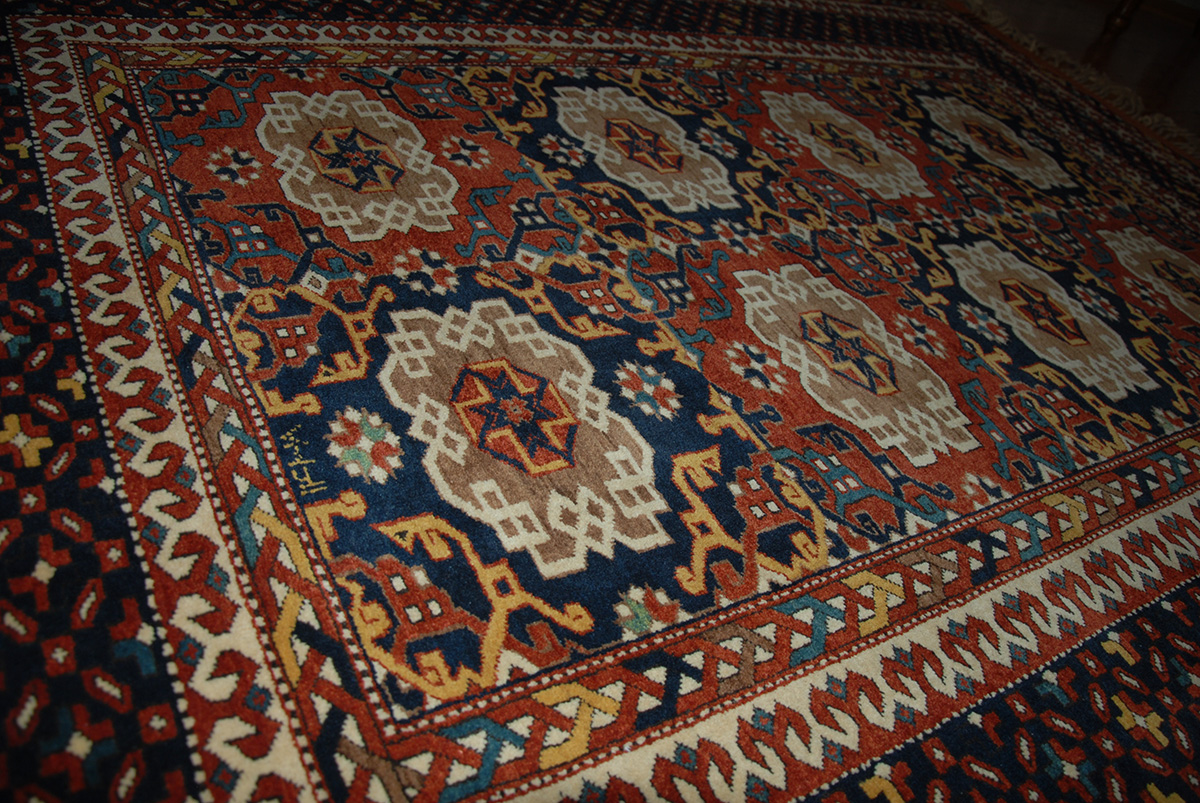 Reconstruction of the Berlin Museum early 16th century small pattern